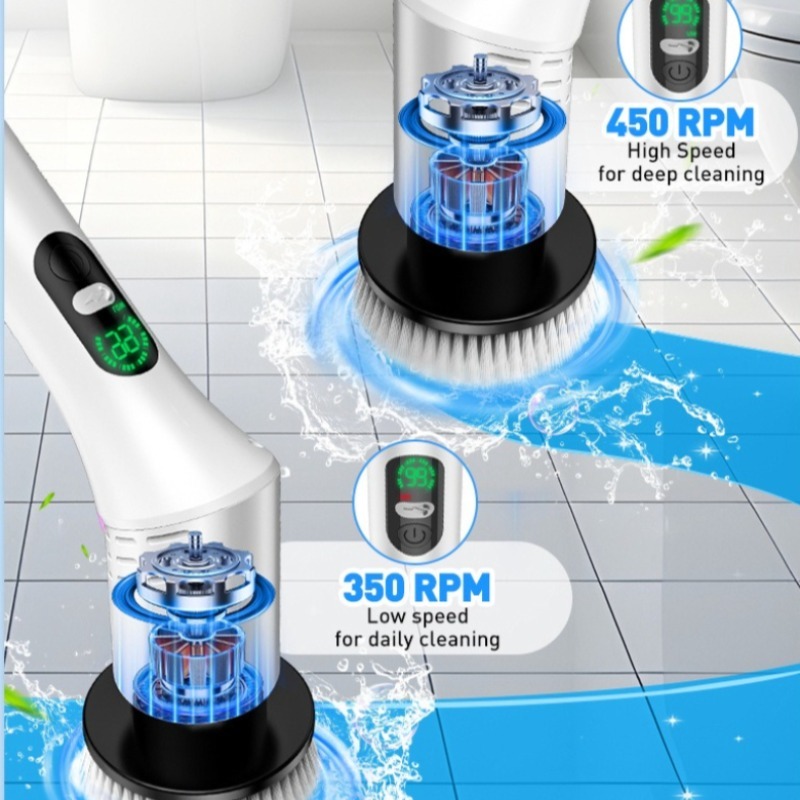 Nettoyeur électrique rotatif 9 - Home Bathroom Cleaner avis et prix