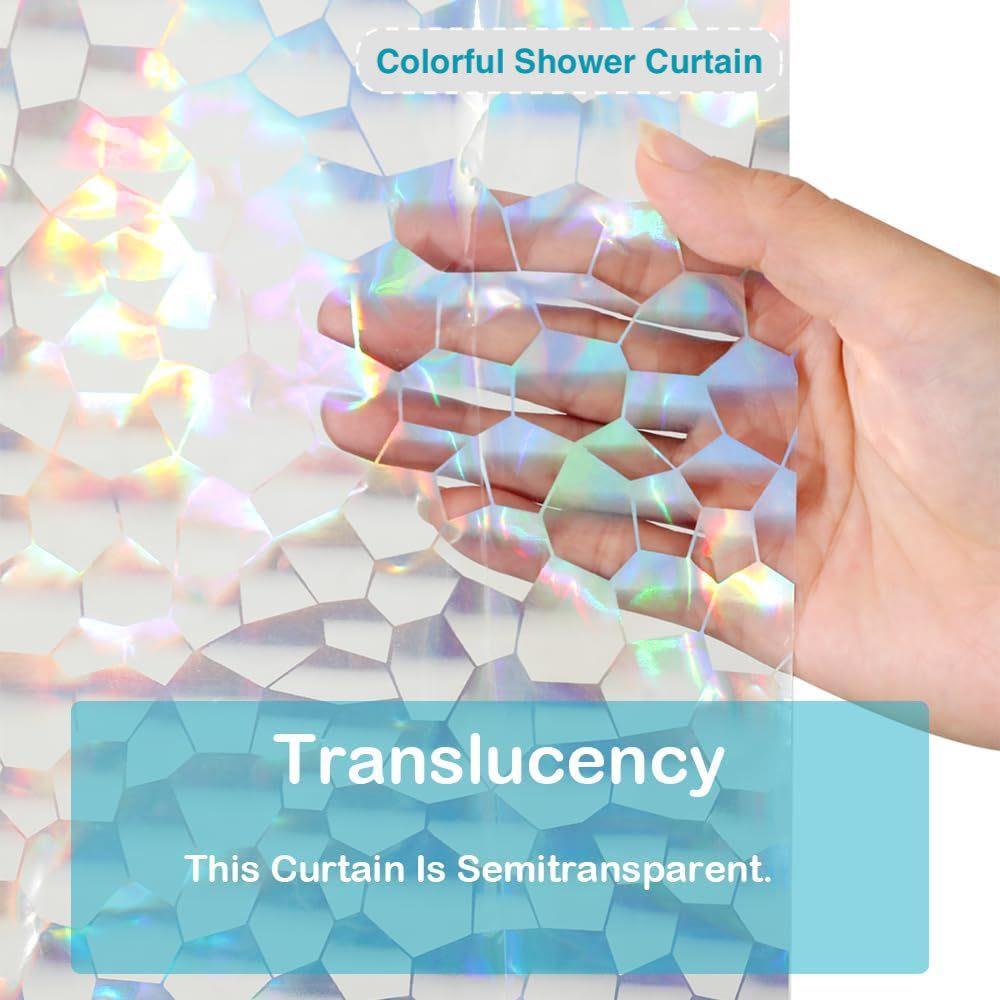 Rideau de douche imprimé étoil - Shower Curtain Liner avis et prix