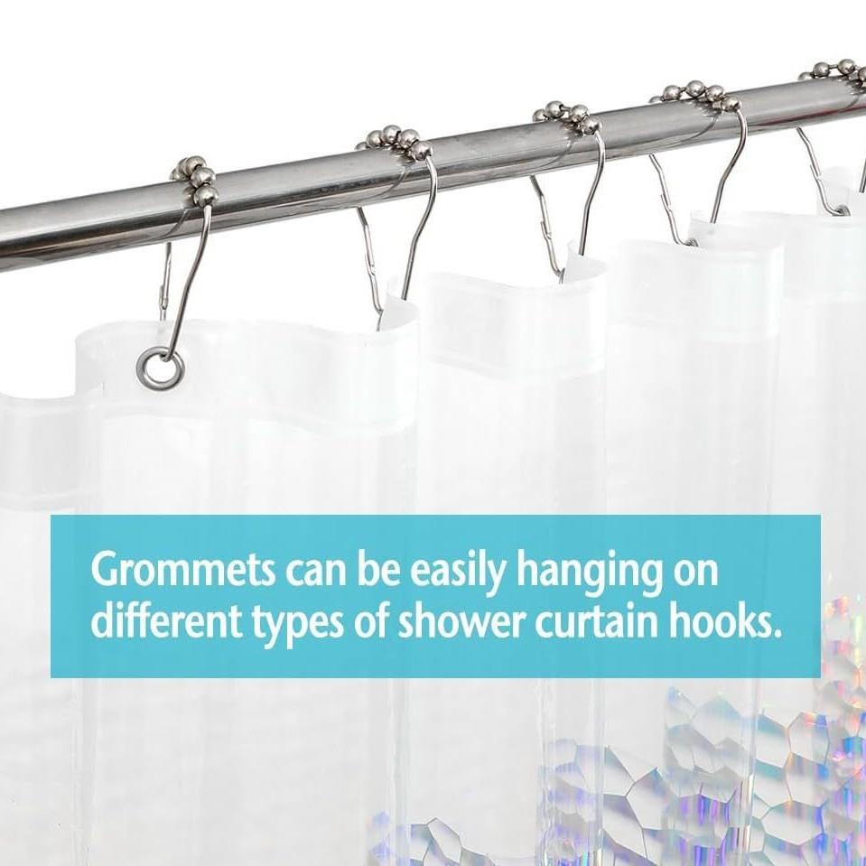Rideau de douche imprimé étoil - Shower Curtain Liner avis et prix