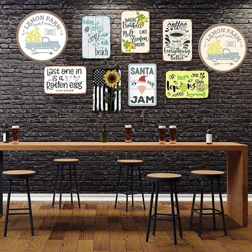 CIFBUY Décoration murale en al - Home Bathroom Furniture avis et prix
