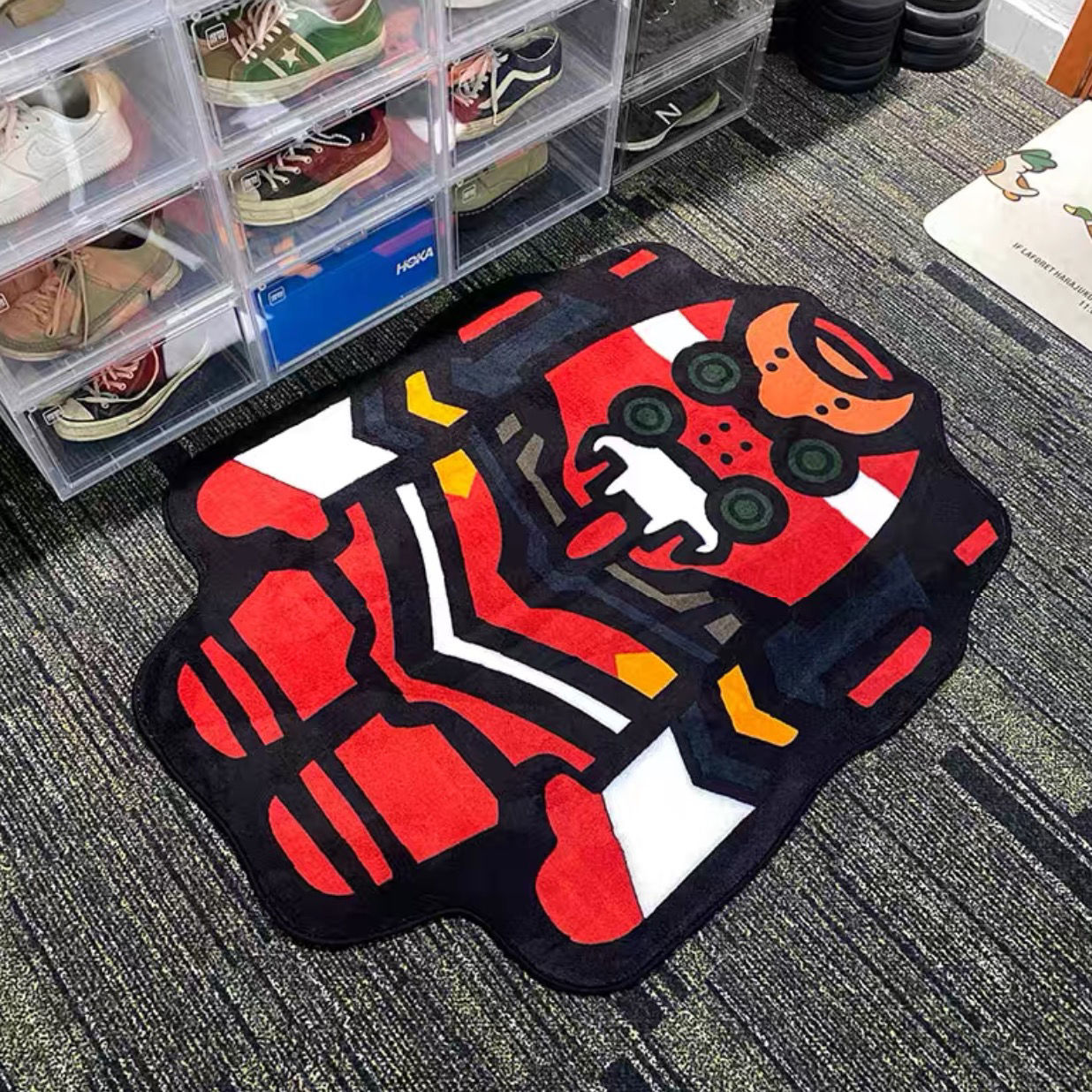 Tapis en peluche design NEON G - Home Bathroom Mats avis et prix