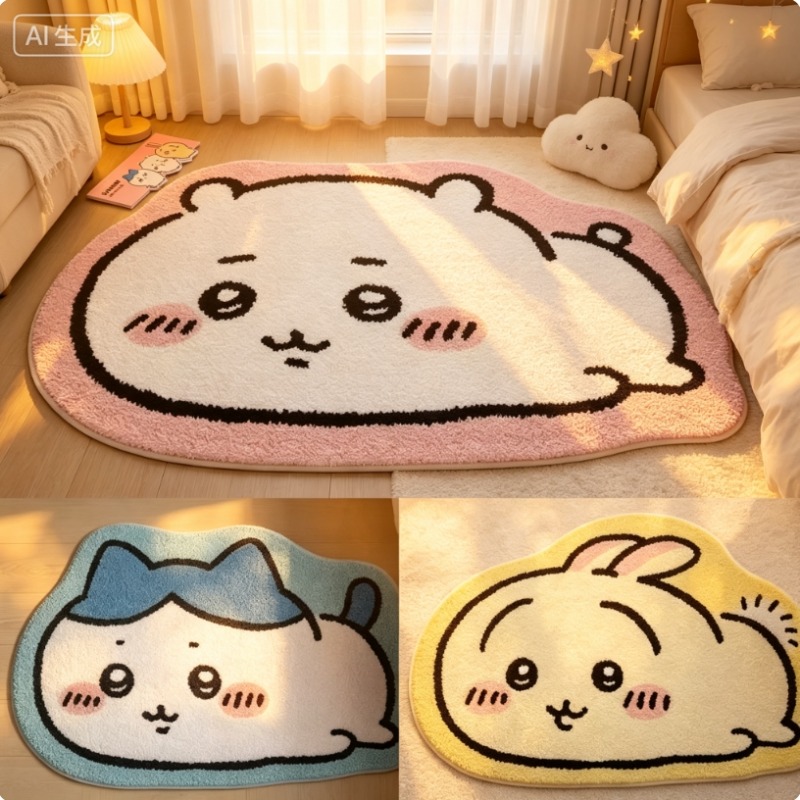 Tapis de dessin animé Chiikawa - Home Bathroom Supplies avis et prix