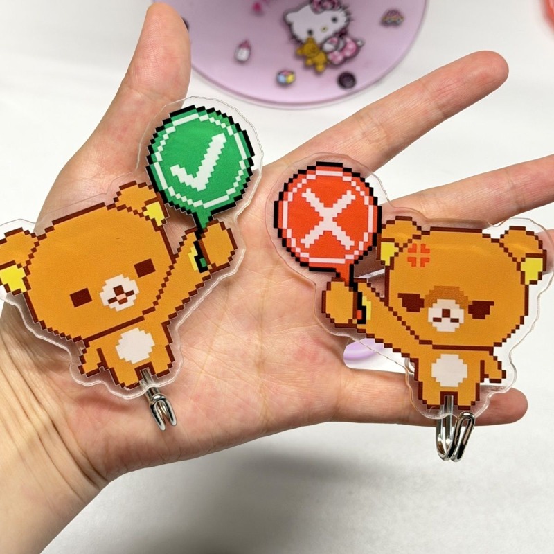 Crochets adhésifs Rilakkuma mi - Home Goods Bathroom Decor avis et prix